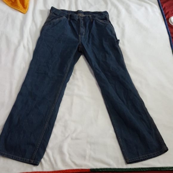 Mens blue work jeans - Picture 1 of 5
